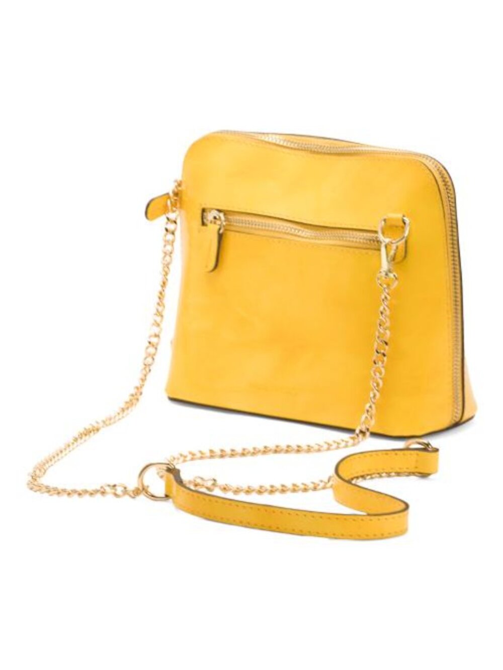 PRATESI Made In Italy Leather Radica Dome Crossbody - Picture 2 of 5